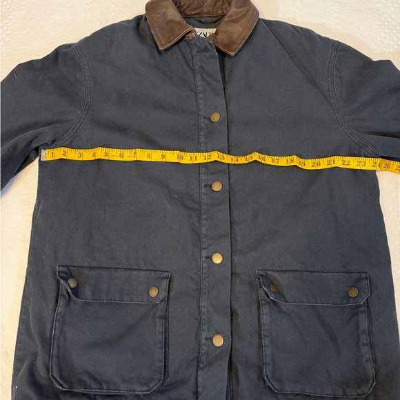 Zara Navy Barn Jacket Size Small Coat - Picture 7 of 9